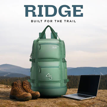SKYBAGS RIDGE V2 45L 02 LAPTOP WEEKENDER GREEN