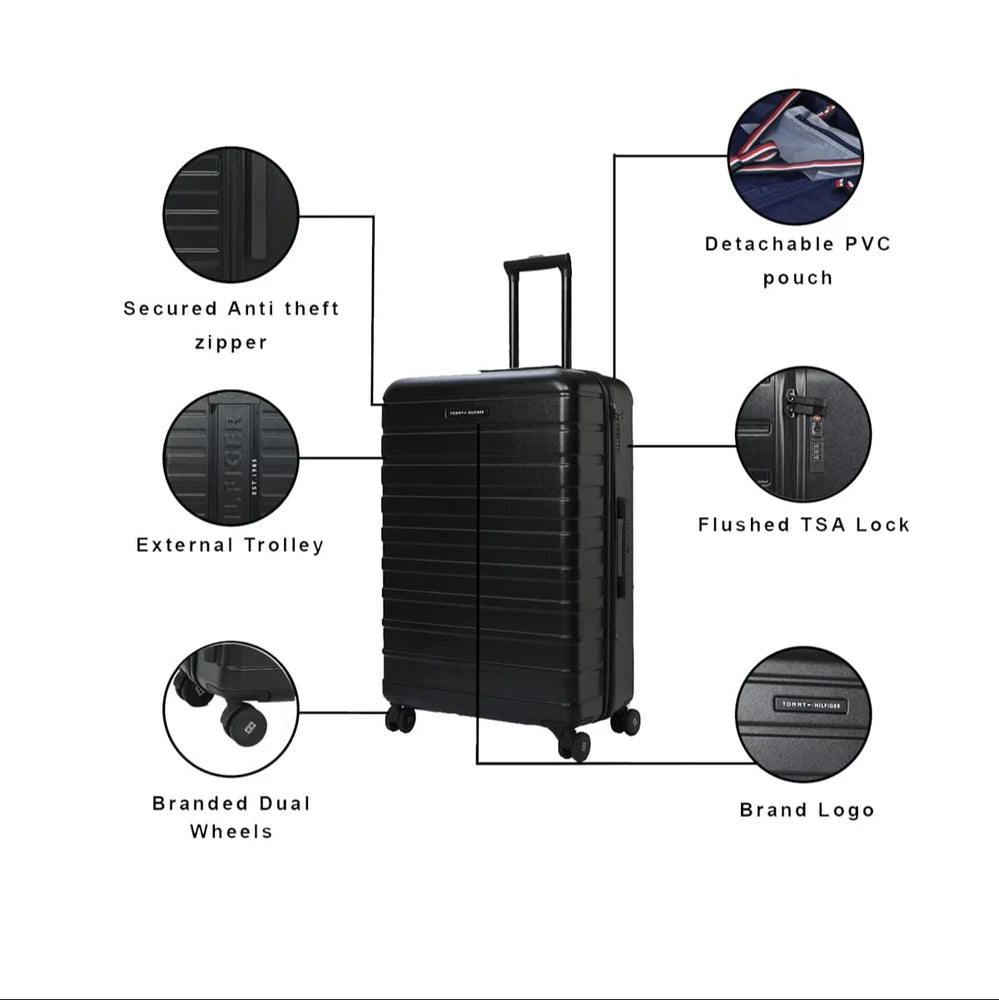 TOMMY HILFIGER Hoover X Hard Luggage