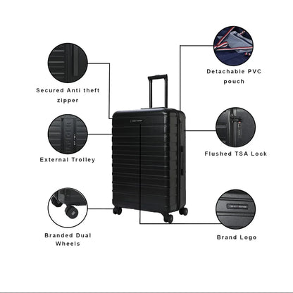 TOMMY HILFIGER Hoover X Hard Luggage
