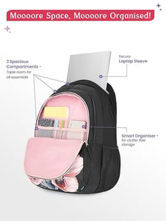 Genie Evepetal Laptop Backpack For Girls |19 Inch-36 L