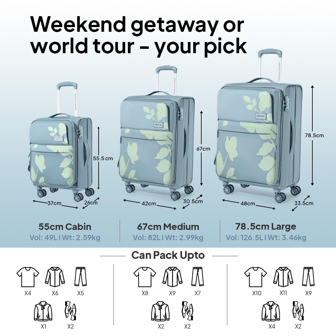 AMERICAN TOURISTER BLOOM SMALL