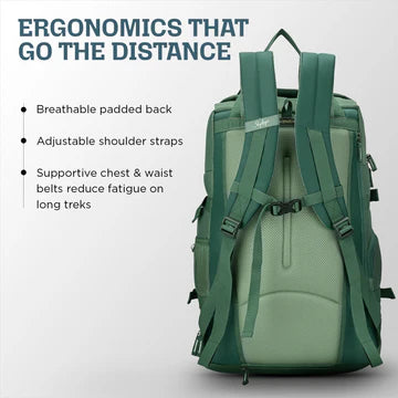 SKYBAGS RIDGE V2 45L 02 LAPTOP WEEKENDER GREEN