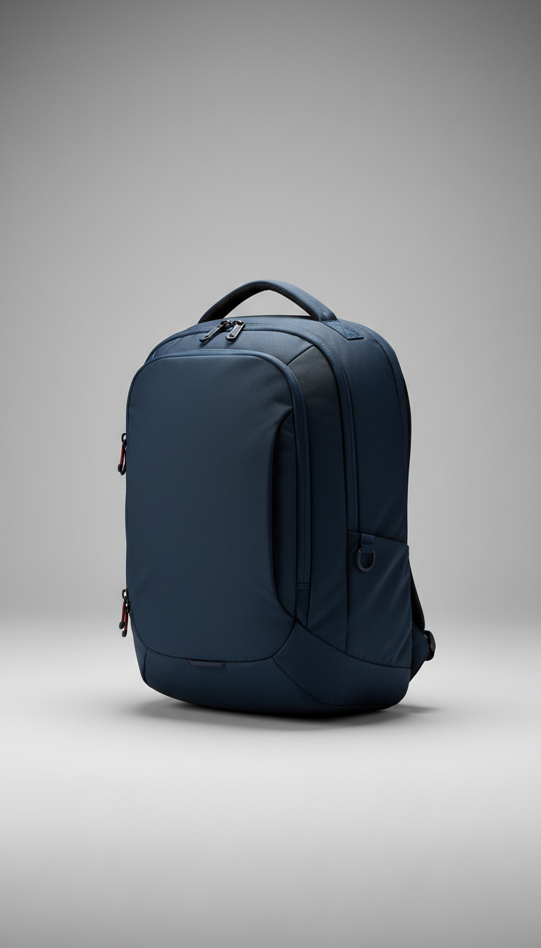 Transit Blue Lightweight Travel Backpack