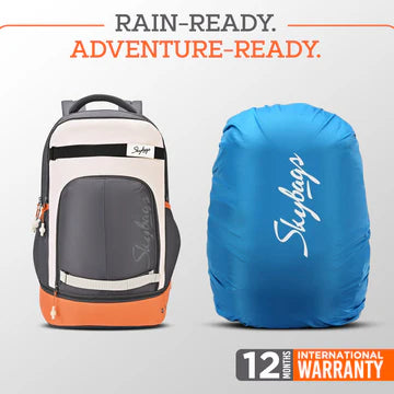 SKYBAGS ACTIV 02 LAPTOP BP 40L ORANGE-BLACK