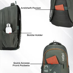 SAFARI Aura 4 Laptop Backpack -37 L