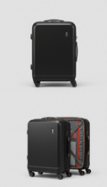 Carbon Black carry-on suitcase