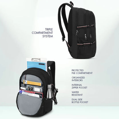 TOMMY HILFIGER VEGAN BLACK