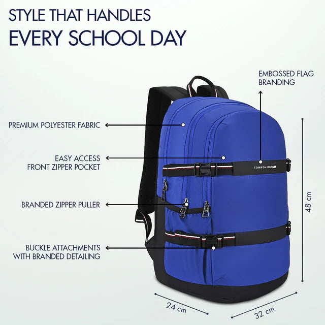TOMMY HILFIGER VEGAN BLUE