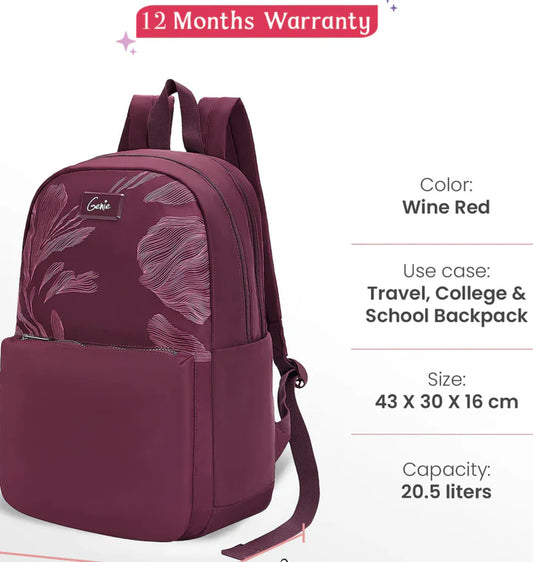 genie ashyan  wine red