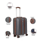 TOMMY HILFIGER Graphite X Polycarbonate Hard Luggage